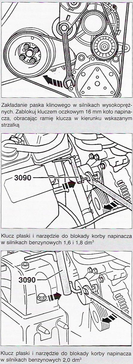 Wymiana Paska Wieloklinowego – Volkswagen Golf 4 – Bora – Parking Lotnisko Okęcie – Warszawa